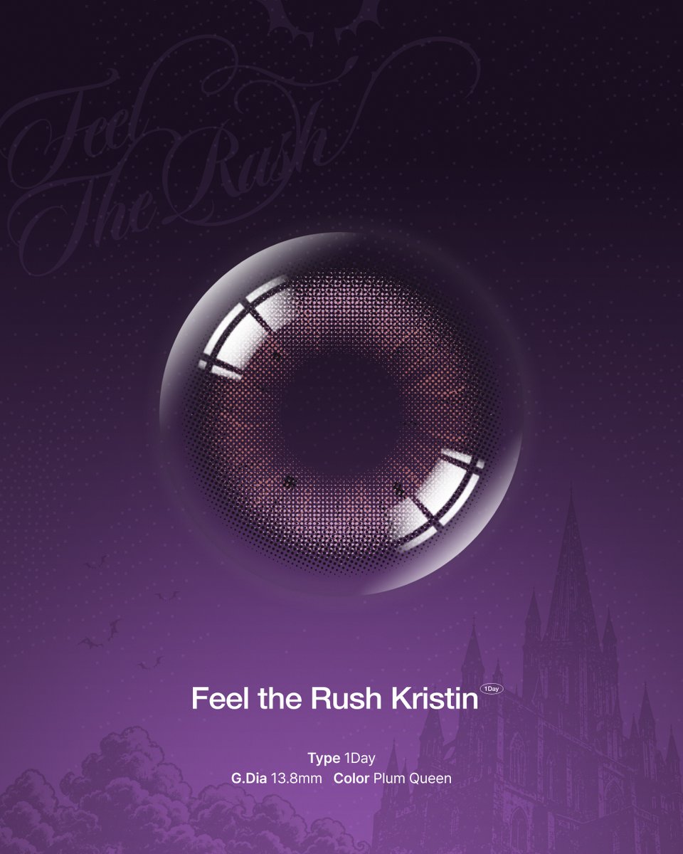 KristinHapa's tweet photo. 𝐜𝐨𝐦𝐢𝐧𝐠 𝐬𝐨𝐨𝐧...🖤

公式サイト新商品✨
Feel the Rush Kristin🍷

Feel the Rush Kristin 1dayの
先行発売通知の申請を公式サイトにて受付中💌

🔗https://t.co/7JKzFKOnCW

😈Feel the Rush Kristin😈
🖤color: プラムクイーン
🖤Dia(all): 13.8mm (14.5mm)
🖤type: ワンデー

💜𝗘𝗩𝗘𝗡𝗧💜
こちらのポストをリポストしてくれた方の中から
抽選で5名様に
Feel the Rush Kristin 2箱+グッズセットをプレゼント🎁✨

📝応募方法
①ハパクリスティン公式Xアカウントフォロー
②こちらのポストをリポスト🔁+いいね❤️
✔️応募期間
10月4日(日) 23:59まで
💌当選発表
10月5日(月)中にDMにて当選連絡

たくさんのご参加お待ちしております💗