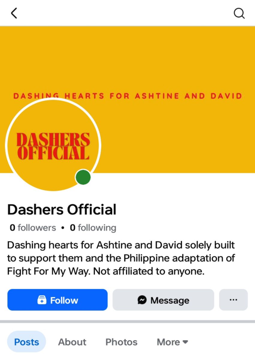 dashers_ofc's tweet photo. Dashers, we're now on Facebook! Follow us there!🥊🌟

Link: https://t.co/KtRXHfY6BJ

#AshtineOlviga #DavidLicauco #FightForMyWayPH https://t.co/y0ftyOSlgo