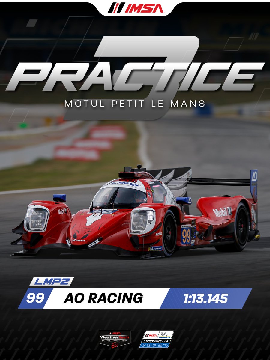 Fastest in Practice 3 at Michelin Raceway Road Atlanta! : Saturday ...