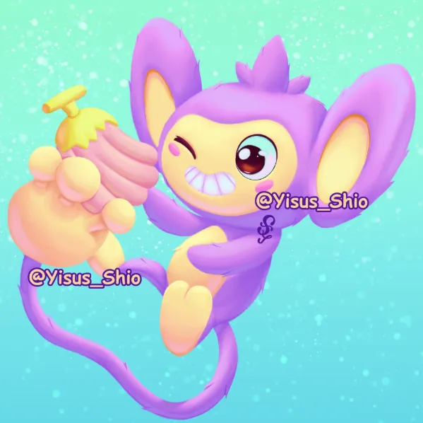 yisus_shio's tweet photo. Aipom cute pokémon🍌 https://t.co/LdqgUvsDPk