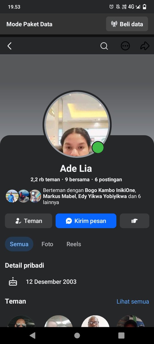 Bomajrr's tweet photo. Ada yang kenal  de FB aktif https://t.co/hD3WU9oYab