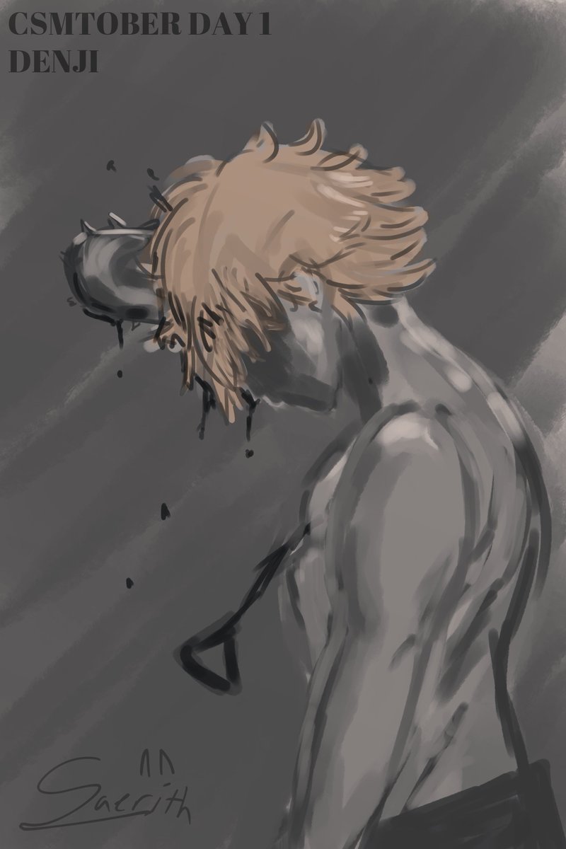 Saerith_Draws's tweet photo. #CSMTOBER DAY 1: Denji
#csmtwt https://t.co/9LKRpJMweP