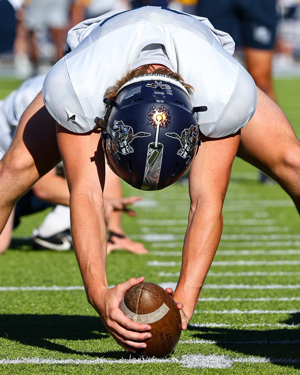 MinesFootball's tweet photo. Finishing touches for Saturday!

#HelluvaEngineer⚒ https://t.co/MHy57QEjR6