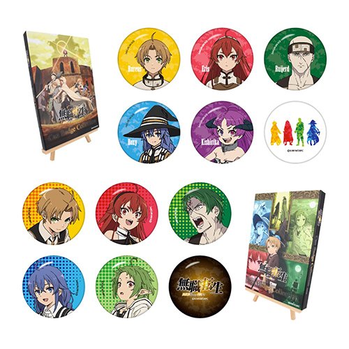 QwQto_'s tweet photo. 無職転生 Badge Collection

集めるのめっちゃ大変で、すごく頑張った！

無職転生のもの、交換してくれる人募集してるよ！

不��にならないで、気軽にDMかコメントしてね。
前に交換成功したし、ツイートも見れるよ！
直接売ってくれるのも大歓迎！ https://t.co/gC0yI4Abuj