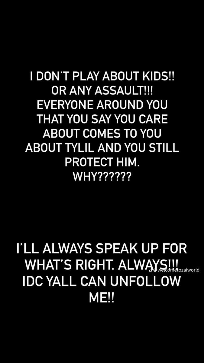 00Keloo's tweet photo. A woman who allegedly got SA’d by Tylil James comes out showing proof that Kai Cenat has been protecting Tylil, saying Tylil has assaulted multiple MEN &amp; WOMEN but they won’t speak up because Kai Cenat is going to Blackball them like he’s doing Reggie 😳💀 https://t.co/Q5FRl6Fv7G