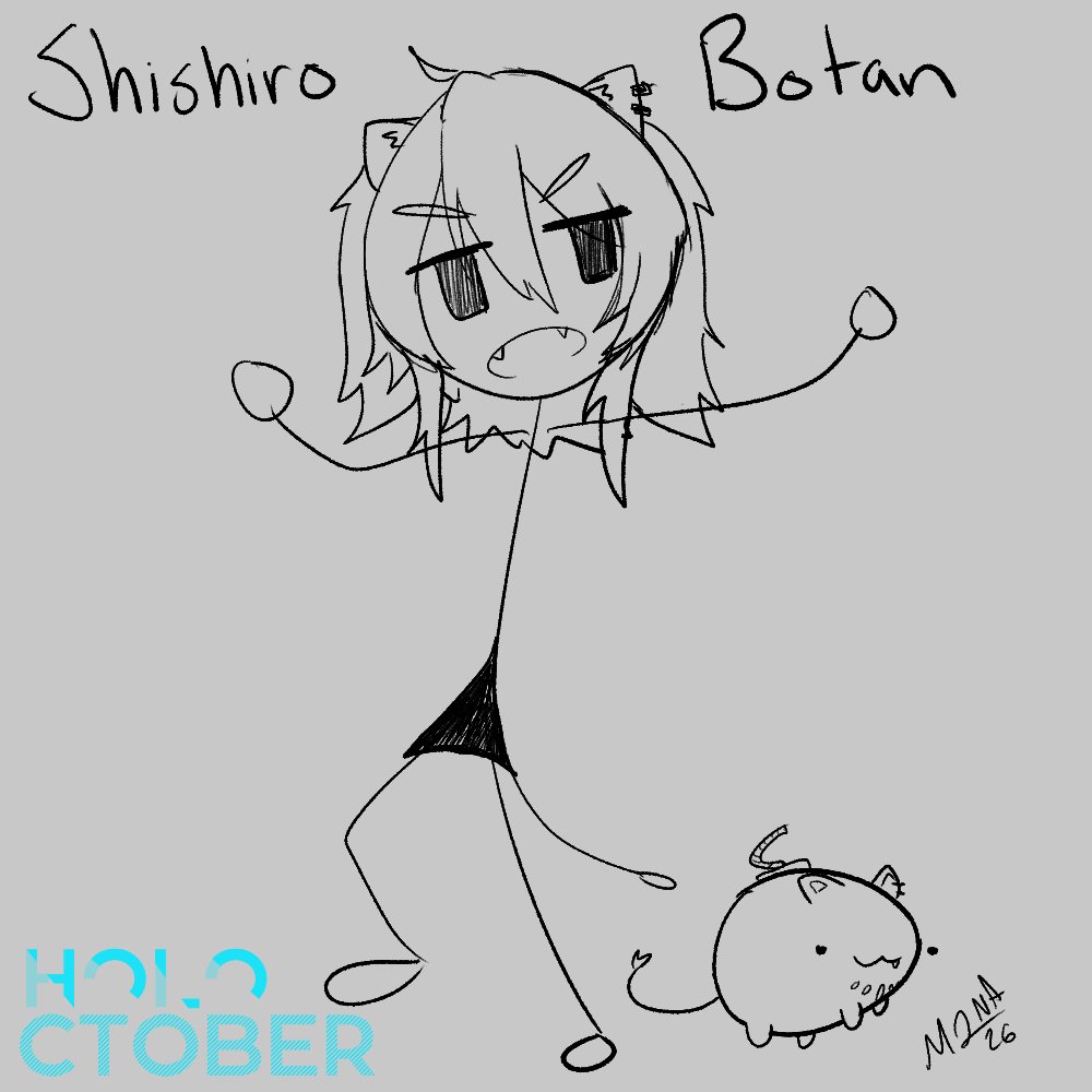 MewTuna's tweet photo. Day 1 Stickman
#ししらーと
#holoctober https://t.co/lFNsplZdCH