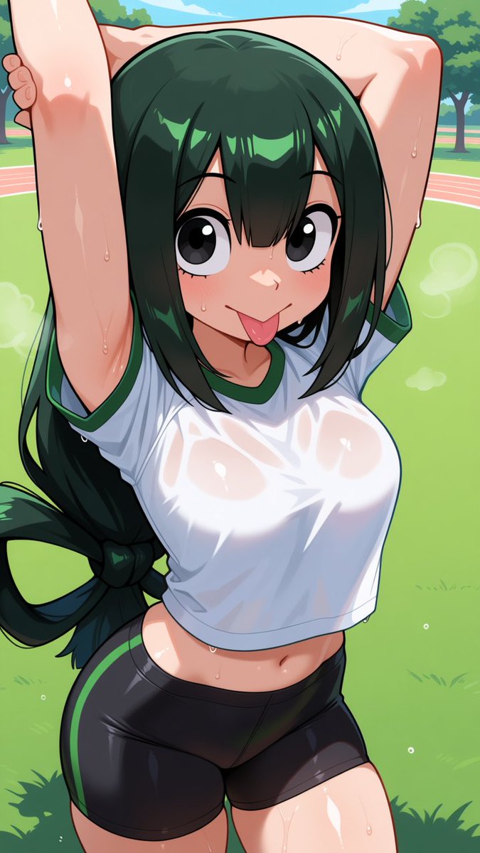 StellaMeiguca's tweet photo. Tsuyu Asui (My Hero Academia) https://t.co/qOvcXmwaBv