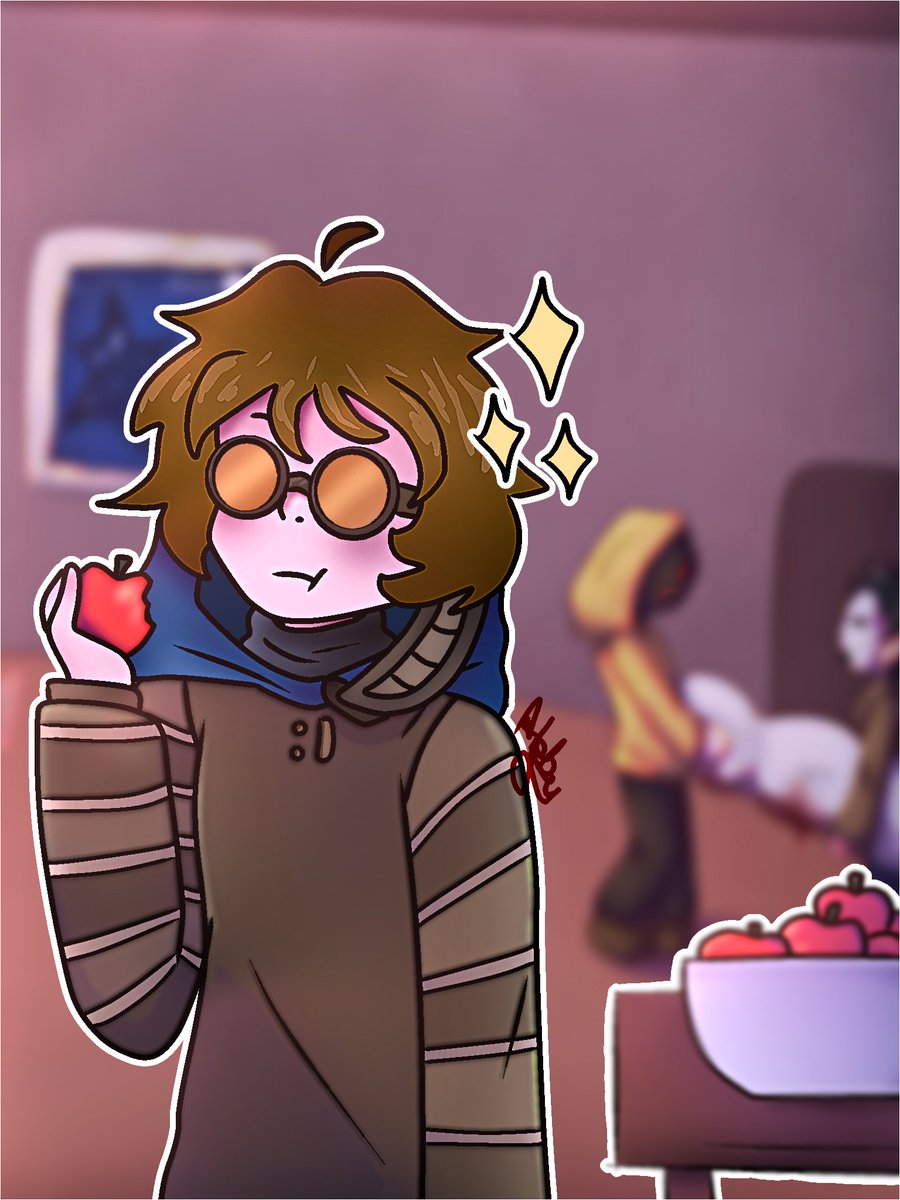 Nannylovesrjam's tweet photo. RETO DEL PINTOR ACEPTADO, empezamos con dibujar algo y relacionarlo con manzanas awebo🗣️🔥🔥 (spoiler: No duraré ni una semana lol) 

#Drawing #Creppypastas  #TicciToby #Hoodie #Masky #Proxys https://t.co/3jLuP4tna2