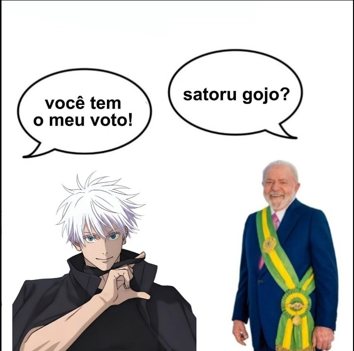 lluferatu's tweet photo. satoru gojo é lula! https://t.co/8d8nz5aX9T