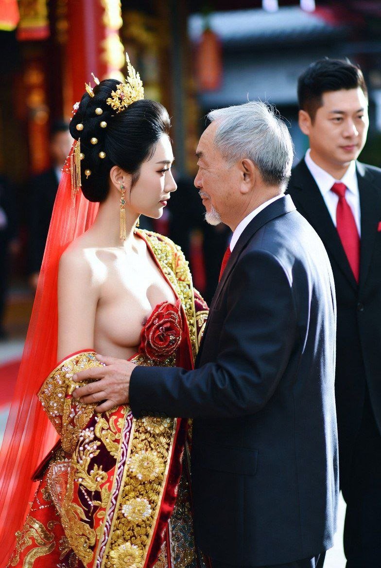 ByneDiane's tweet photo. 🔞绿帽狂喜🔞
一张图即可生成，婚礼喜堂下，一键即可让媳妇给公公口交‼️👄😍

AI无底线视频生成器已上线‼️

同事、朋友、亲人、明星……满足你的一切幻想

一键让她被黑人巨根、变态老男人、陌生路人疯狂群奸！

专属剧情任你��淫‼️
👉🏼网页秒开不用下： https://t.co/CyuJyhVPP9 https://t.co/ltZWQQry7z