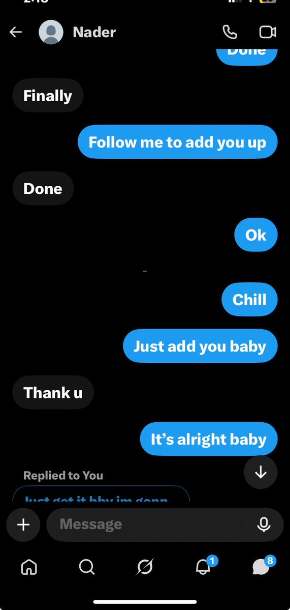 Amanda_n5q's tweet photo. Still adding more members hmuu to join my trade group chat https://t.co/T1A9lZOdwy