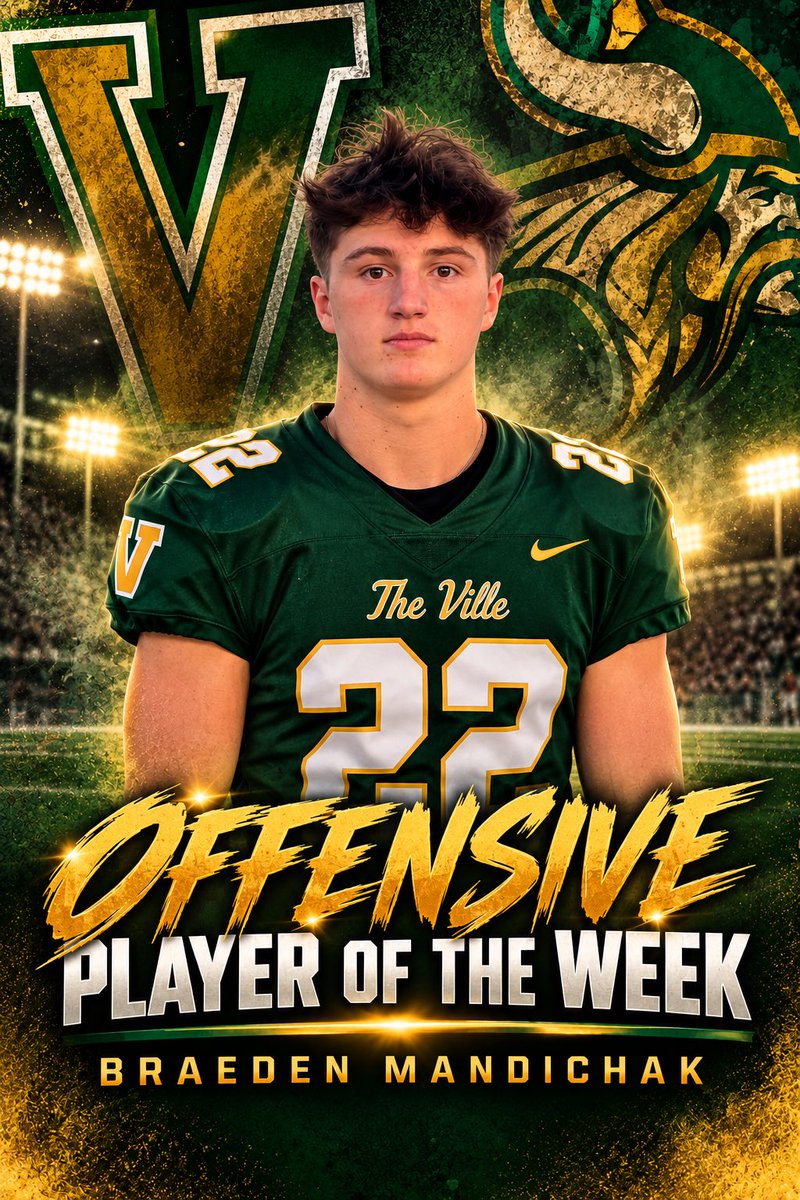CoachDaveBishop's tweet photo. Congrats to the following @FBvikingstrong players for earning Players of the Week Game #5 vs Potomac Falls:

Defense:
- @jj_ryun Game clinching pick 6 INT TD 

Offense:
- @braedenman22 dirty work as FB leading the way for the Team 300+ yds rushing 400+ yds total 

Special Teams: 
- @CTKicking32 3/3 Xpt 2/3 FG (38, 39 yd)

Scout POW:
- Caden Hill

#POW #VikingStrong