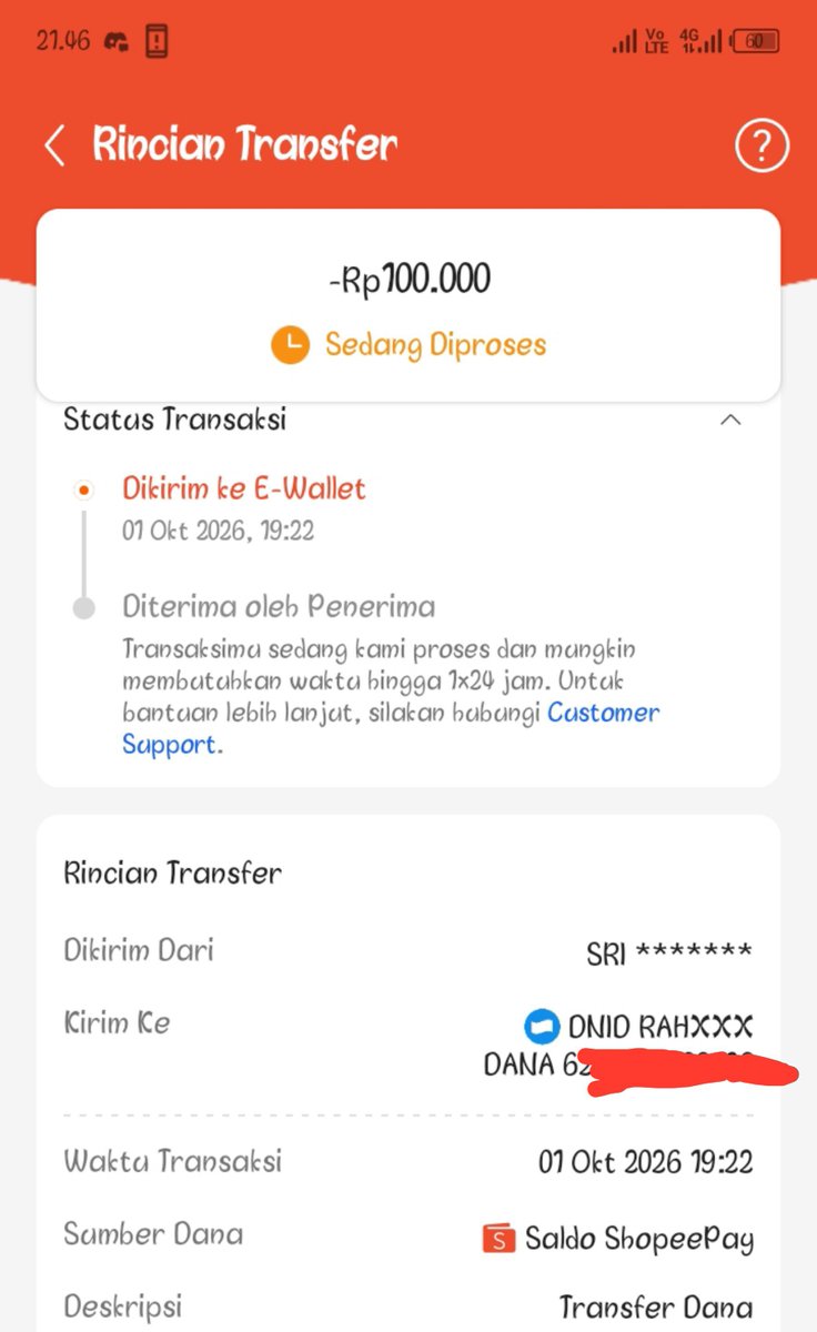 smxoneed's tweet photo. @danawallet @danawallet spay tf ke dana malah gini , tolong lah min , dari jam 19.22 sampe sekarang , gak punya cash nih gue. tadinya disuruh nunggu  sampe jam 20.24 eh malah nambah jadi 1x24 jam lamaaaaaaa
@ShopeePay_ID https://t.co/eYXE8DzjpQ