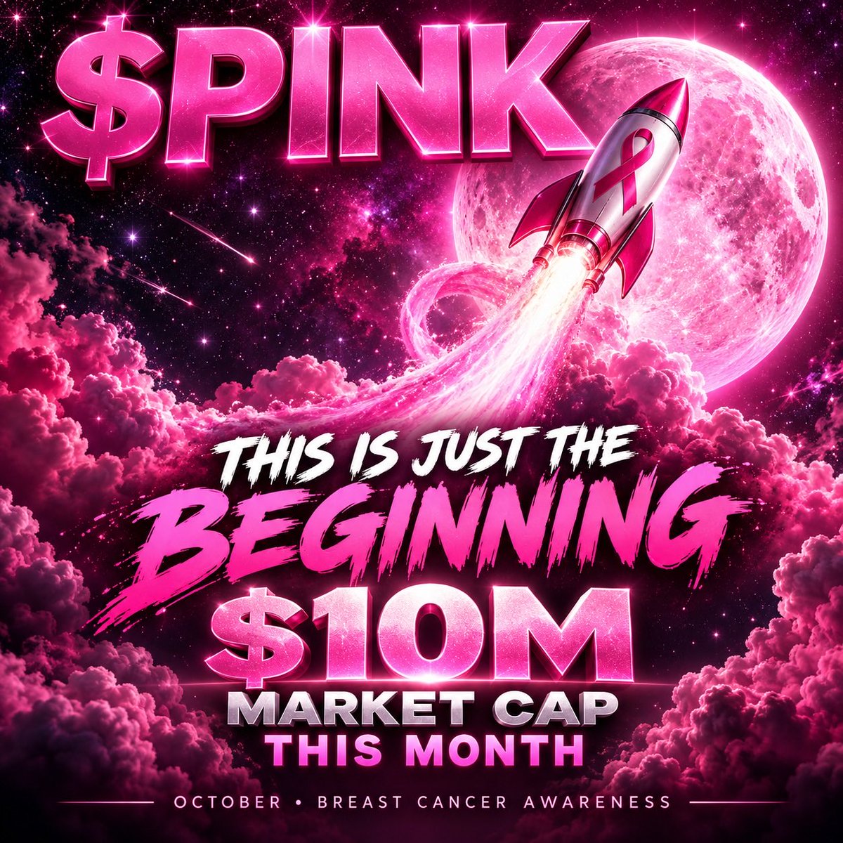 Polio1967's tweet photo. Let’s make the world fully aware of breast cancer

Light the world up in solana:AVBN6kXdaw27ySuvMevKYzNTL8d39b7sGQFDCmsvpump and enjoy the ride as we do it. Every time we use pink we are donating to a great cause

Let’s goooooooooooo 🚀 🌙 https://t.co/U9yBHtXlOA