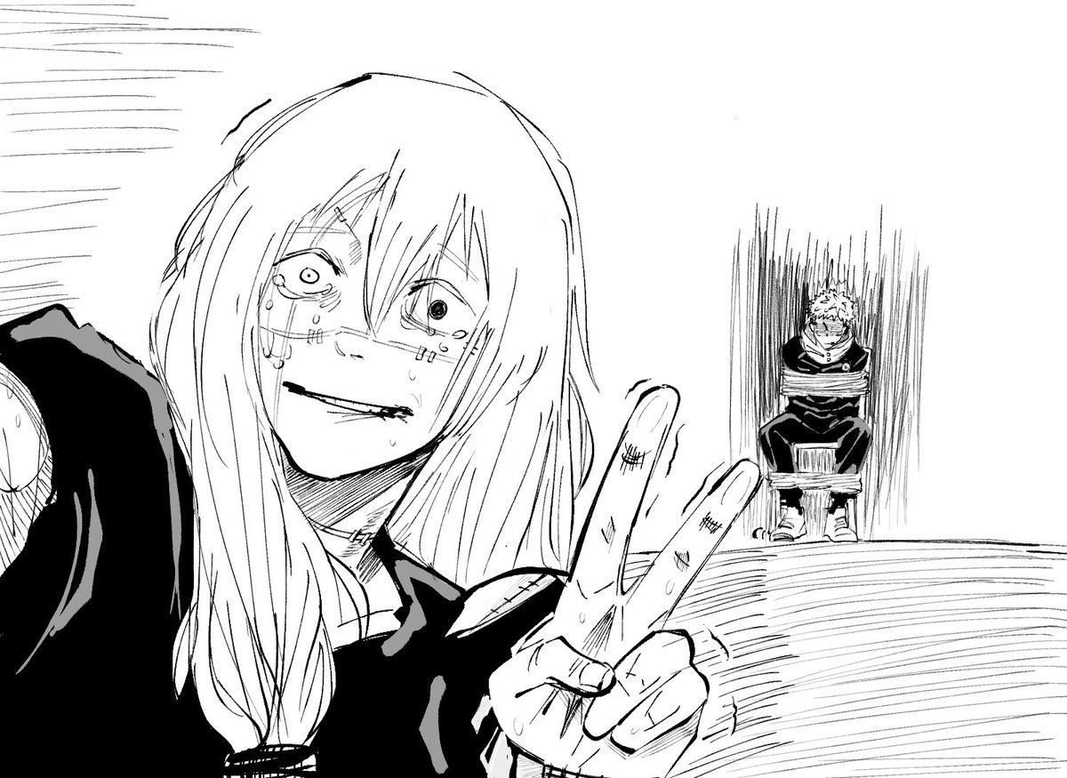 chukoreto's tweet photo. First time drawing Mahito

#jjk #mahito #yuji https://t.co/ukXXP3SlFD