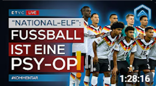 EgonFischer3's tweet photo. Video: Elijah Tee: Fußball: Das hat nichts mehr mit Sport zu tun!  (01:28:15)

https://t.co/4XBBZgEUop https://t.co/0hiJIm47C3