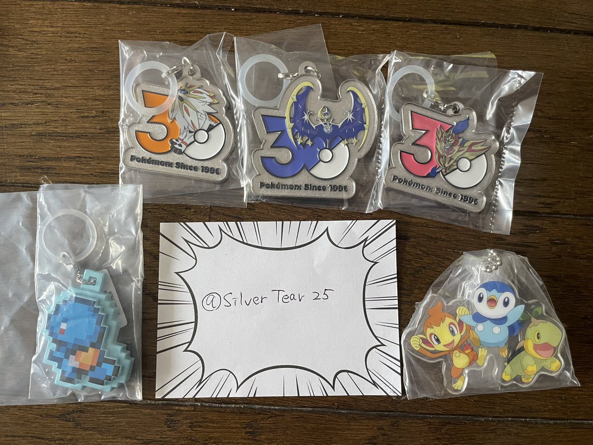 SilverTear25's tweet photo. 【交換】  ポケモン ガチャ

譲：
メタルチャーム
つれあるきマスコット
アクリルスイング
(画像のもの)

求：
メタルチャーム ピカチュウ、ルギア、ミライドン https://t.co/hA9iYRsZXC