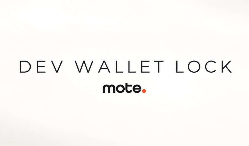 motecash's tweet photo. 🟠 DEV WALLET LOCK.

Total Supply Locked: 20,000,000 $mote
Lock Period: 82 years.

Tx: GoSB5tKKT8WdafbWyXg7PbfJN49KeBM34PoTQR1CdVUy https://t.co/gAcDPducbM