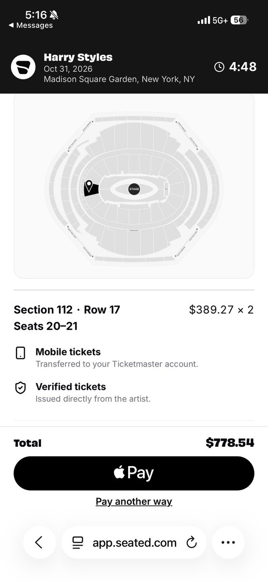 Rachel09816's tweet photo. harryween 10/31 lowerbowl tickets does anyone want!!!!!!!! https://t.co/HpHp80tpaw