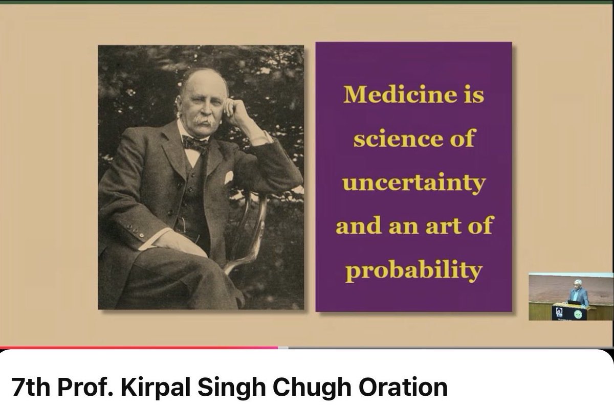 pkguru10's tweet photo. 🗣️Two legends.⚜️

🪐Two lifelong inspirations. 🙏
 @vjha126 Prof. Jha delivering the Prof. Chugh Oration ‘ethics &amp; morality in medicine.🌏

📖Their wisdom &amp; values continue to shape the physician I aspire to be. 📚

😇Forever grateful.❤️ @pgichd @PGINEPHRO 
#PGI #inspirational https://t.co/K8DOjq40gR