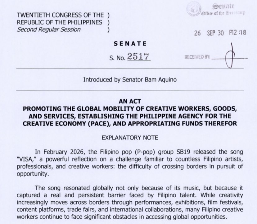 keunaeverse's tweet photo. NOYPI NOYPI NOYPI YEAH 😌🇵🇭

PACE Act ✅
GRAMMY - Asian Pop (submission) ✅

#SB19 @SB19Official https://t.co/LRc2UJ5AJI
