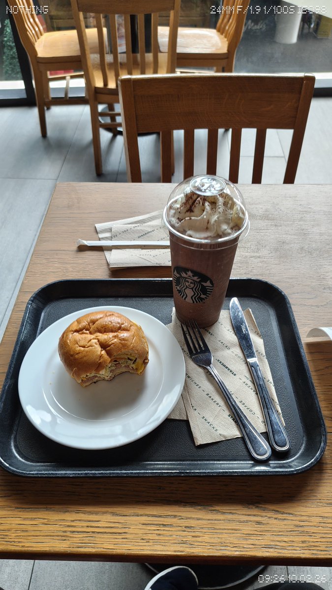 JoshTiamzon's tweet photo. Breakfast 😁👍 (2)

Again? Yes. Because this is the only coffee shop open in our meetup location. https://t.co/ySloYGGBx9