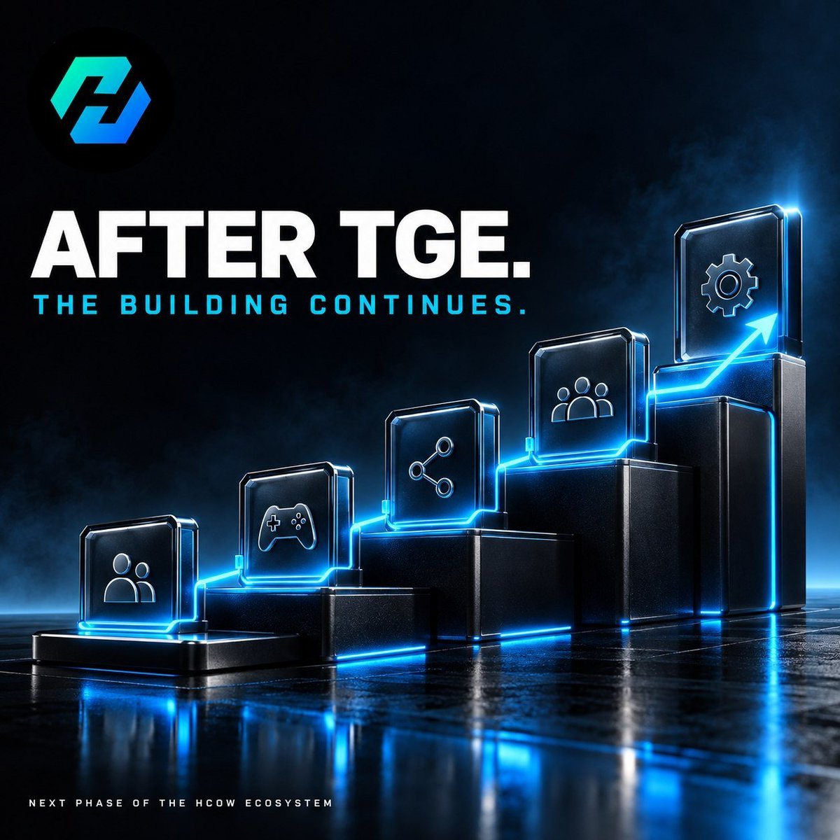 HCOW_Official's tweet photo. What Comes After TGE?

TGE is not the finish line. It marks the transition from building the foundation to expanding the ecosystem around it.

The next phase is about:

→ Growing player activity
→ Improving existing games
→ Expanding the ecosystem
→ Strengthening community participation
→ Continuing to build and ship

The token is now part of the ecosystem.

The building continues.
