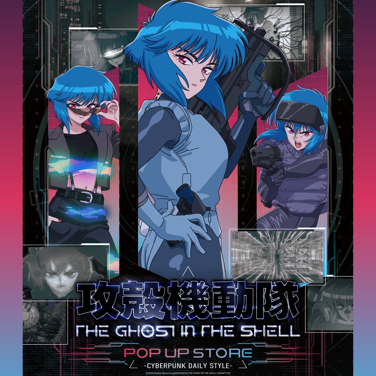 thegits_pus's tweet photo. ◤◢◤攻殻機動隊 THE GHOST IN THE SHELL
POP UP STOREイベントグッズ WEB通販情報◢◤◢

ただいま“フジテレビe!ショップ”でのWEB通販が
スタートいたしました。
https://t.co/MPN5fG9Y5n

人気のアパレル商材も全サイズ展開するほか、
描きおろしステッカーなどステーショナリーも
販売いたします。

無くなり次第、販売終了の商品もございます。
ポップアップにご来場いただけなかった方は、
この機会にぜひお買い求めください。

#theghostintheshell #攻殻機動隊
#攻殻機動隊PUS