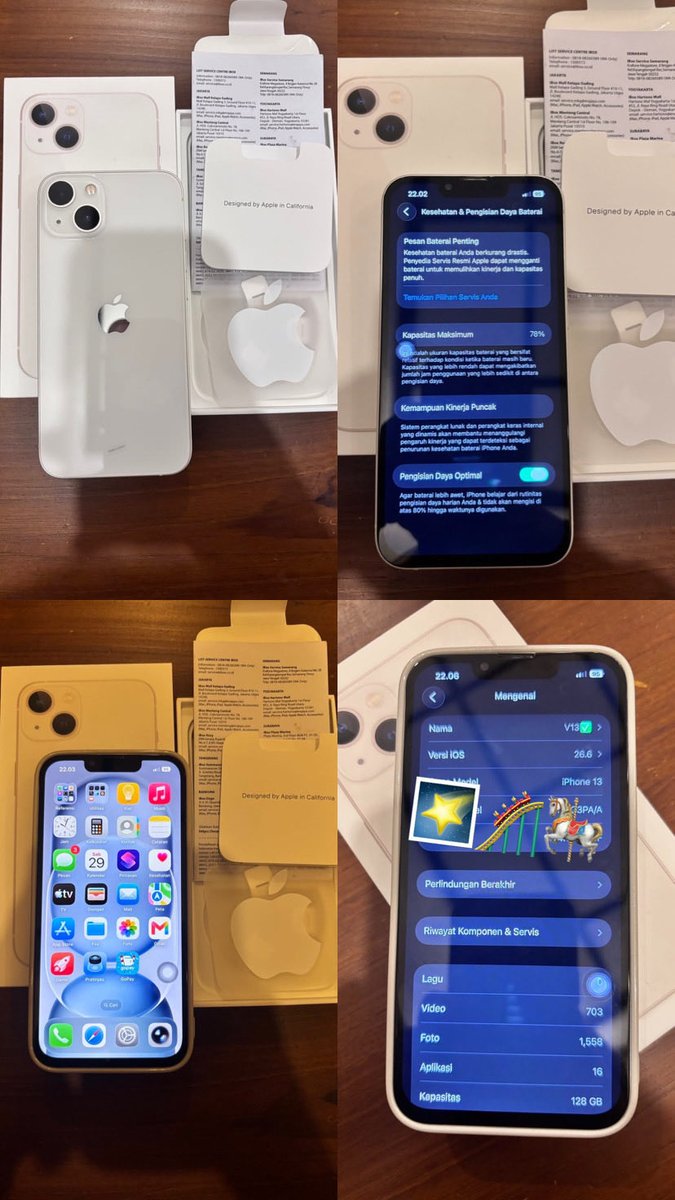 bezcaas's tweet photo. Wts iphone  11&amp; 13
detail di slide ke 3

Wts wtb iphone https://t.co/6FGMFVZh19