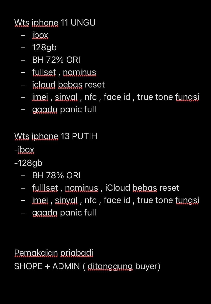 bezcaas's tweet photo. Wts iphone  11&amp; 13
detail di slide ke 3

Wts wtb iphone https://t.co/6FGMFVZh19