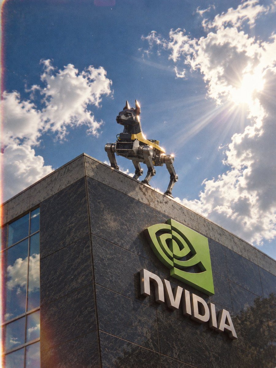 astronvda_rh's tweet photo. We are still early
Astro is The First Nvidia Powered Robodog
Combining a deep narrative stack of
AI + DOG + NVDA + Robotics
Built on Robinhood
Launched on Pons https://t.co/rX66HcjH5F