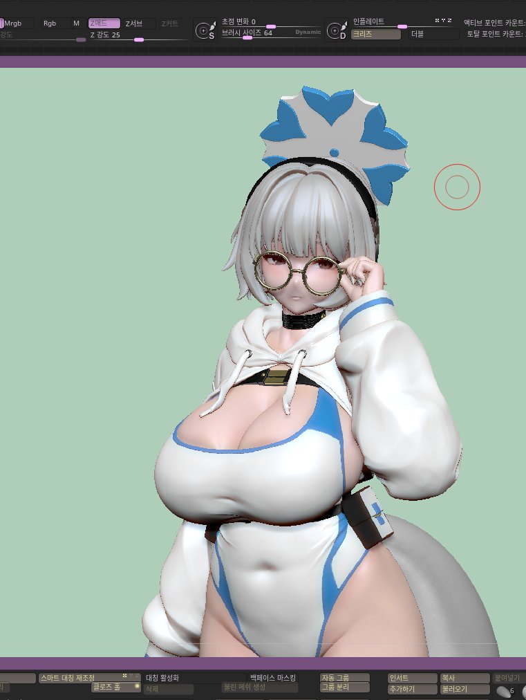 spiderkwak's tweet photo. 最近、AI画像を使ったフィギュアの詐欺���関する投稿を見かけま���た。

私の作品は、すべて私自身が制作したものですので、どうぞご安心ください。
#3d #freeform #zbrush https://t.co/Gb1rZ3hJBB