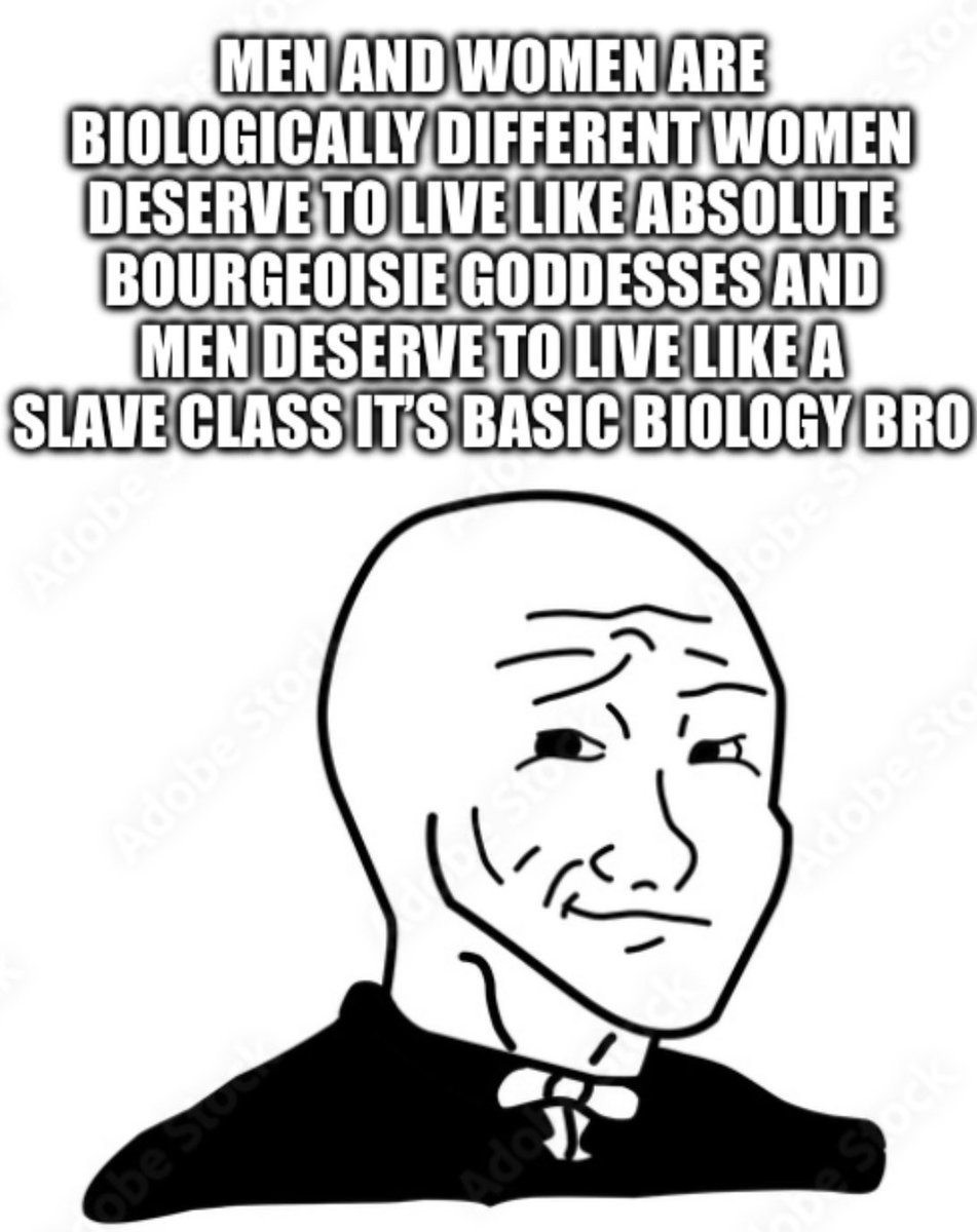 M_Kesselfieber's tweet photo. We live in an era of extreme injustice, double standards and wickedness.

It is a time of inversion where women have all the privileges and none of the responsibilities, whereas men are, essentially, slaves.

How much longer will this continue? Something has to give. https://t.co/YlhMegXQni