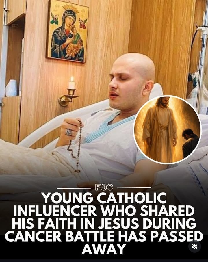 JustAdaugoijele's tweet photo. Igor Pavan Tres, a 26-year-old Brazilian seminarian and beloved Catholic influencer, died peacefully after a five-year battle with kidney cancer. Even while fighting intense pain and undergoing rounds of chemotherapy, Igor used his hospital bed as a pulpit. From his room, bald from treatment, rosary in hand, he shared powerful videos and reflections about trusting Jesus, offering up suffering, and finding hope in the Cross. His faith never wavered. Thousands followed his journey, inspired by his joy and unwavering witness.

Though cancer interrupted his formation, his greatest formation came through the school of the Cross. He taught us all that real faith shines brightest in the darkest moments. Eternal rest grant unto him, O Lord, and let perpetual light shine upon him. May he rest in peace.
Please pray for the repose of Igor’s soul and for comfort for his family🕊️