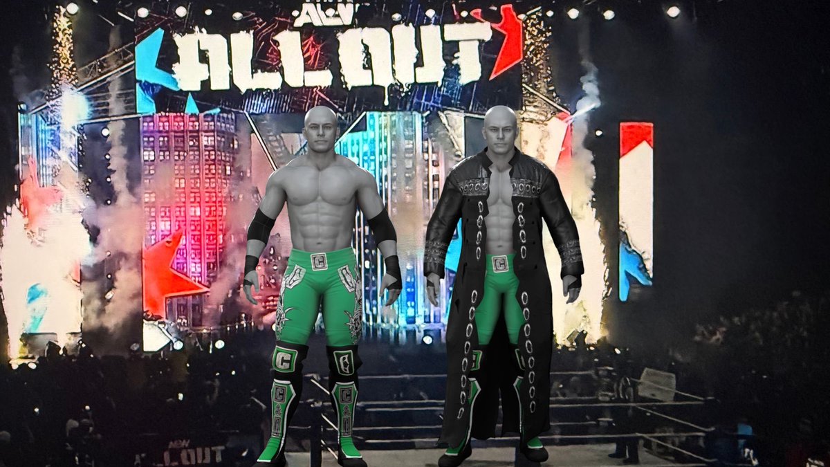 WrestleSpace30's tweet photo. Adam Copeland/Edge AEW All Out attire 26 is uploaded to Community Creations! 
Tag:adamcopelandallout26
#wwe2k26 #AEWAllOut https://t.co/q0JtMtZ7fd