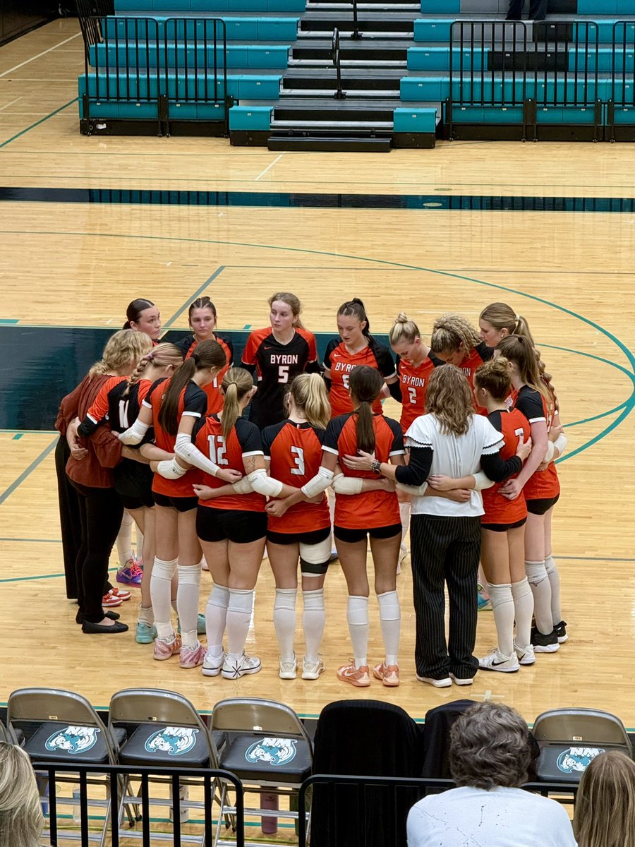 byronhsad's tweet photo. Volleyball Tigers were at Woodstock North tonight.  #ByronTigers #TigerPride https://t.co/NynU0n9J5L