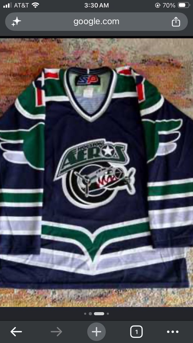MWilliams832's tweet photo. @MCHockeyPodcast @JennyStreeter3 @NHLtoHouston @HockeyDayInHTX @pobedm1 @STORMYSTRO99 @texanfan2002114 @CaptianAurora @JoeyPNino @FakeRegDunlop @johnwagner @Wilbot2000 @Goose01991 @KPRC2Gil @alan_mcdermott @HStation1528 @michaelschwab13 I bow to your expertise, @MCHockeyPodcast .    And I pray every night that the hockey gods grant us The @Houston_Aeros  and have AeroDromes around the city again to skate.   And bring back the Aeros 2.0 jerseys https://t.co/yav4pq9UEX