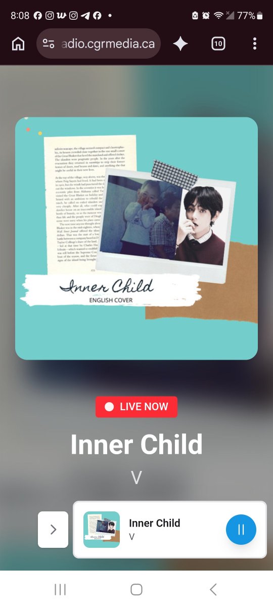 TaeKook_Radio's tweet photo. Thank you @HitsRadioCanada for playing #MyYou by #JUNGKOOK #InnerChild by #V &amp; #MagicShop written by Jungkook by #BTS tonight on the #GlobalPopFrenzy 

#TKRadio✨️❤️💜🫶🤝 https://t.co/bdqsB1RQcN