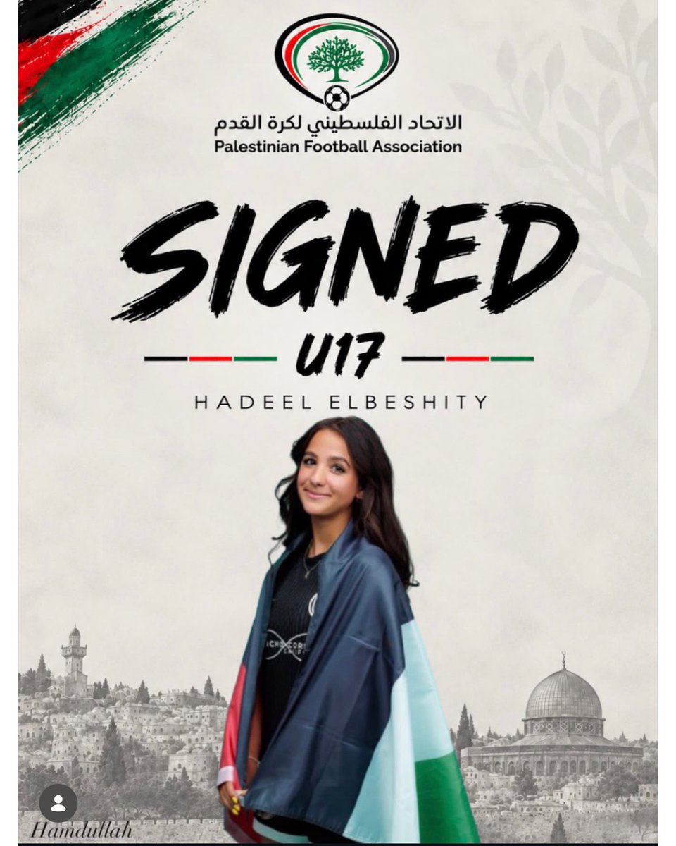 PGEaglesSports's tweet photo. Congratulations to PG Soccer player Hadeel Elbeshity for being selected to play for the U17 Palestinian National Team!!
She is already playing in an international tournament!
#EagleStrong๐ฆ
#pghsgirlssoccer #soccer https://t.co/7AK0aw5MFG