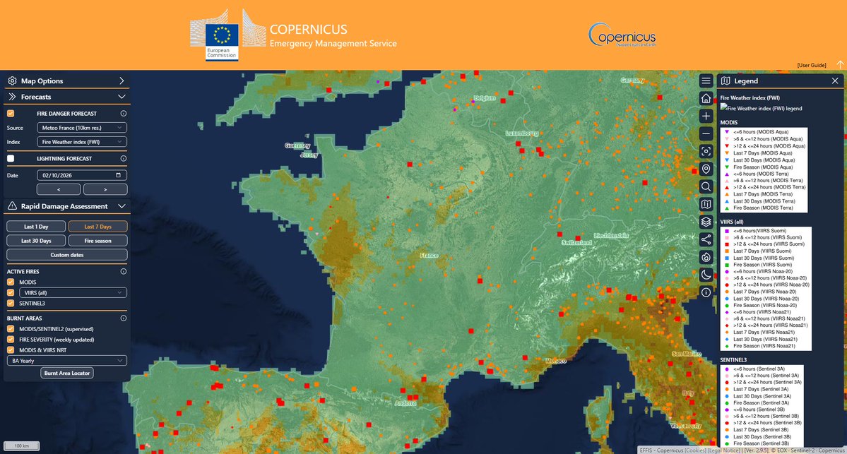 RCN_Dordogne's tweet photo. ℹ️ [PREVENTION]

🔥 Estimation* du risque #FeuxDeForêt (#IFM) par massif forestier en #Dordogne pour 24h du 01 au 02/10/2026 à 18h (16h UTC)
+ Météo des forêts Météo-France pour 48h.
#FDF2026 #EFFIS #DFCI

📲💻 Toutes vos infos : https://t.co/XXSZdJi8gq

* https://t.co/uwhaiV1eES https://t.co/EbLGxj8HDY