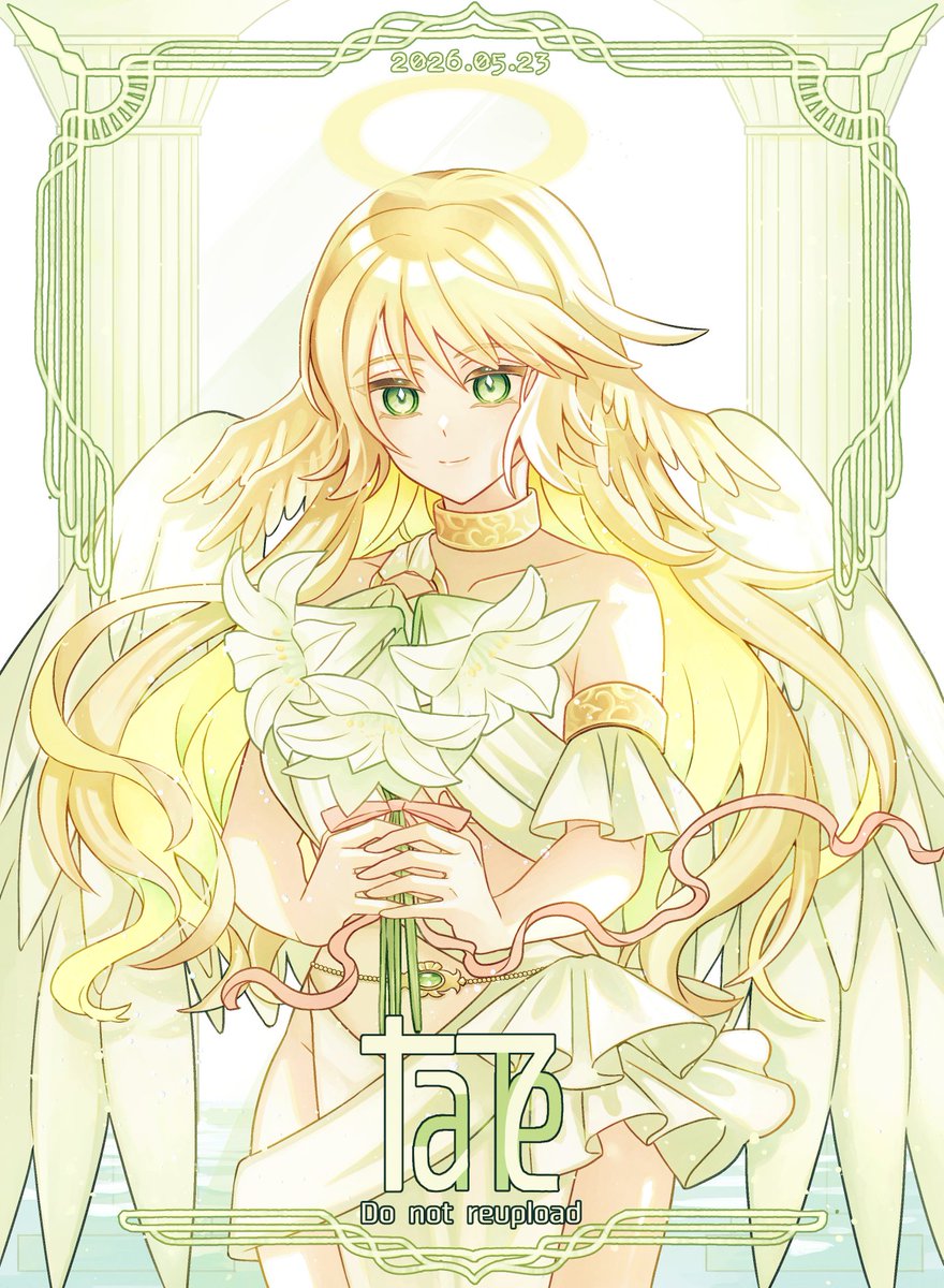 yoko_tate2's tweet photo. 「マドンナリリーの祝福」
#OC #illustration #イラスト https://t.co/3IflbbA9P8