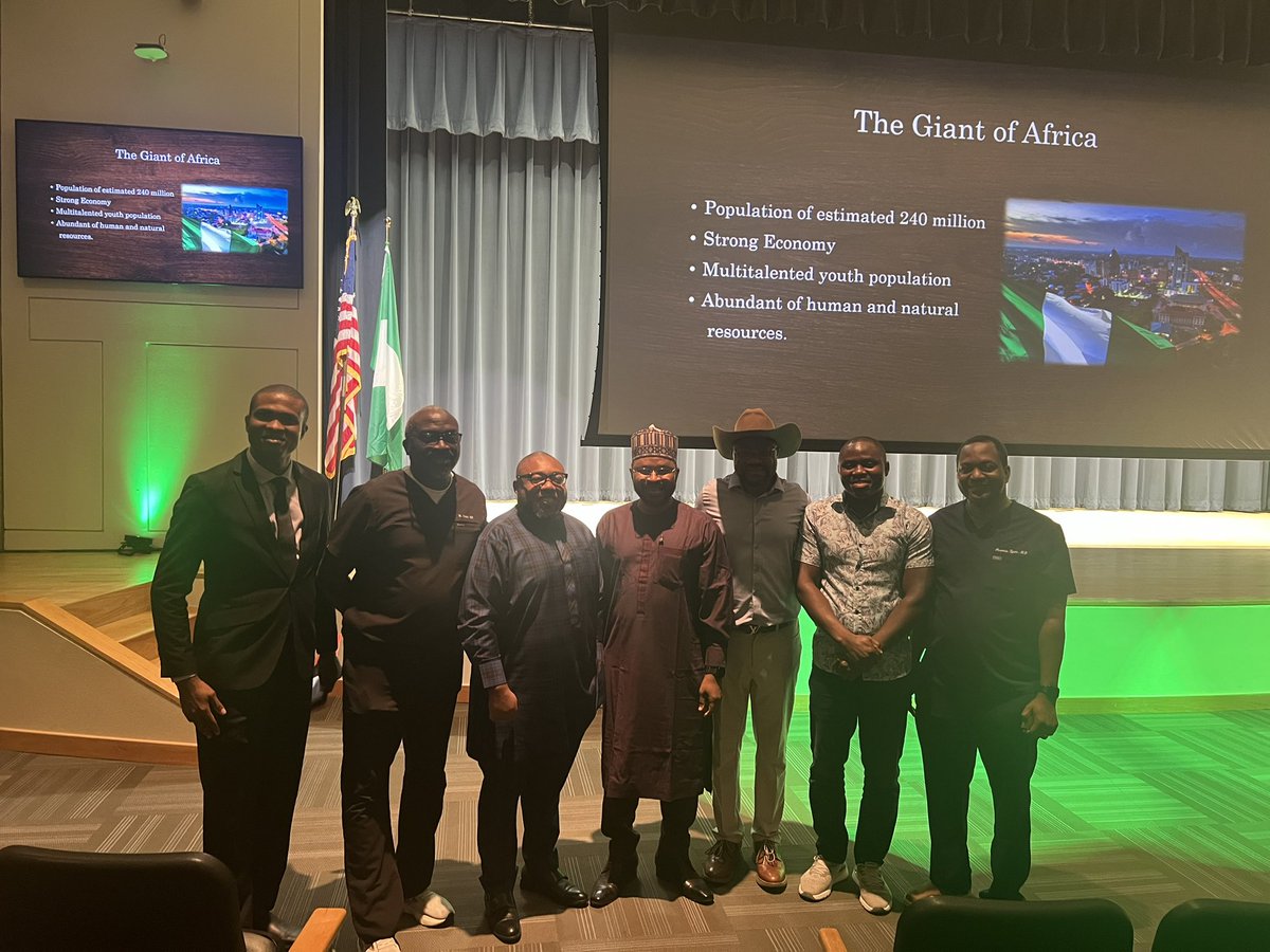 ebiliekwe's tweet photo. Prof. Farooq Kperogi’s @farooqkperogi outstanding lecture gives Nigeria’s 66th Independence Day a powerful intellectual dimension, reminding us that true national progress begins with bold ideas and informed citizens. The partnership between young professionals in the United States and Nigeria must grow beyond a handshake into a transformative pact—rooted in shared knowledge, reciprocal opportunity, mutual respect and a united commitment to building a stronger, more prosperous future for Nigeria.

Happy Independence Day my fellow compatriots! 🇳🇬 
#HappyIndependenceNigeria #Nigeria #Nigeria66