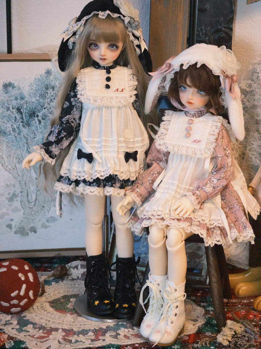 Sylviaa_lin's tweet photo. 小さなうさぎちゃんが2匹いるね〜🐰🐰

#ボークス https://t.co/tVqee8dkOi