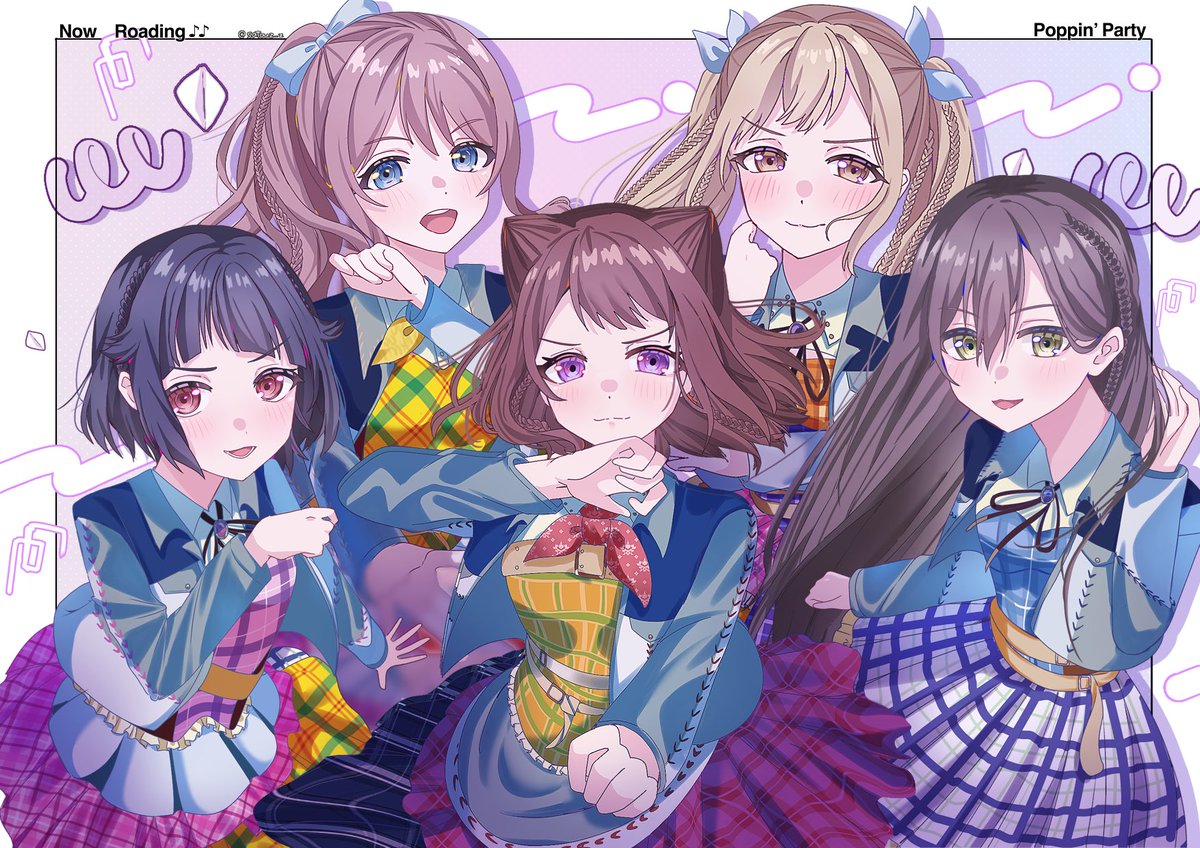 satouz_z's tweet photo. 『Now Roading♪♪』まであと0日‼️

 #bandoriart https://t.co/MmTvuKVFdA