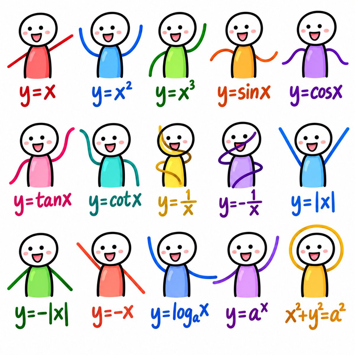 Math_files's tweet photo. Functions transform, stretch, shift, and reflect. This is the geometry of mathematical dance. https://t.co/dPK5HS8svW