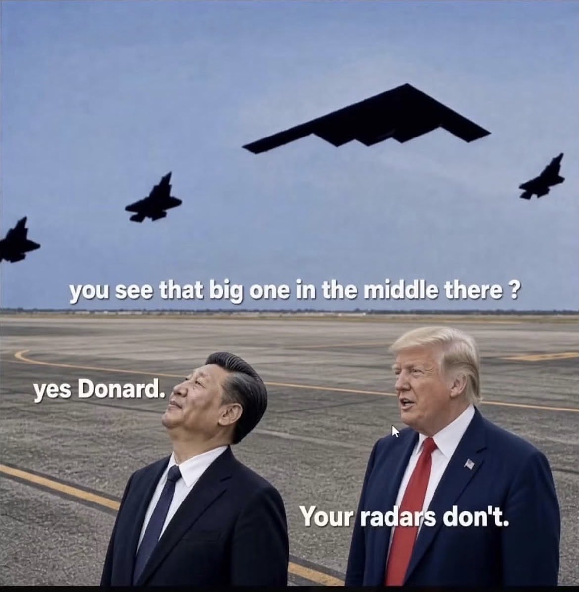 FreedomHasWon's tweet photo. Mic drop from the Donald.
💀😂😂 https://t.co/AwAWR5yiLf