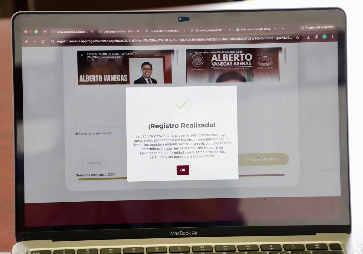 PedroHacesL's tweet photo. ¡FELICIDADES, QUERIDO AMIGO Y HERMANO ALBERTO VANEGAS! 🐓

Me da mucho gusto acompañar a mi hermano en este nuevo paso dentro de nuestro movimiento.

Conozco tu trabajo, tu cercanía con la gente y tu compromiso con las causas de Tlalpan. Estoy seguro de que seguirás dando la batalla desde el territorio, siempre del lado del pueblo.

¡Mucho éxito, hermano! Seguiremos haciendo historia.

#TúHacesTlalpan #PedroHacesLago