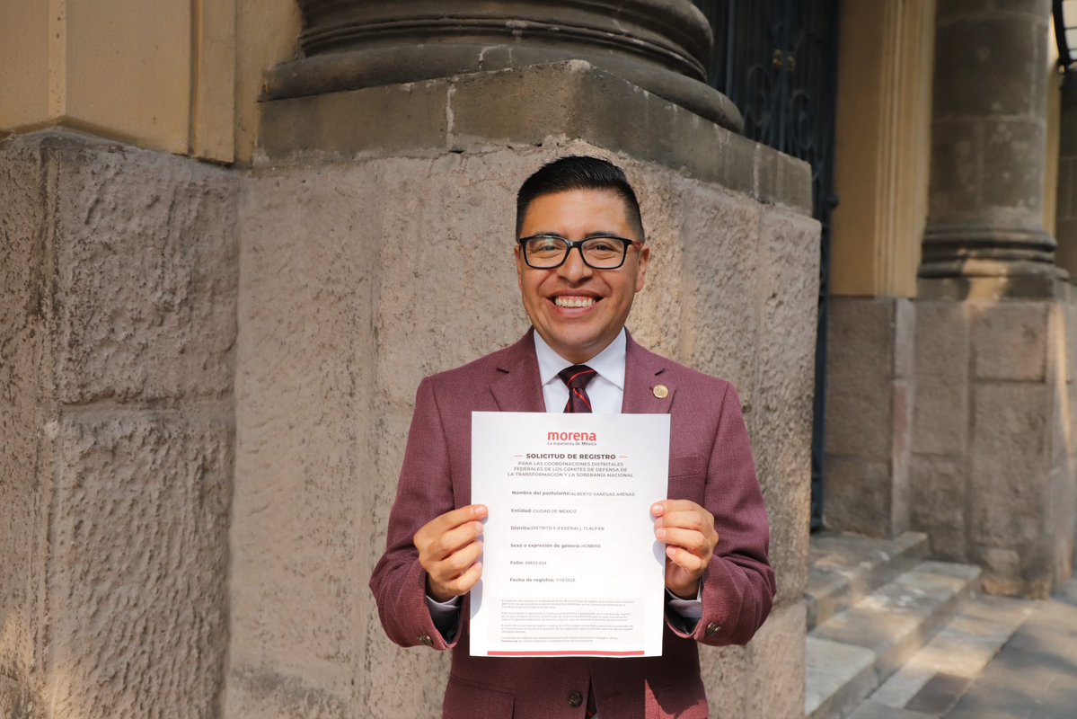 PedroHacesL's tweet photo. ¡FELICIDADES, QUERIDO AMIGO Y HERMANO ALBERTO VANEGAS! 🐓

Me da mucho gusto acompañar a mi hermano en este nuevo paso dentro de nuestro movimiento.

Conozco tu trabajo, tu cercanía con la gente y tu compromiso con las causas de Tlalpan. Estoy seguro de que seguirás dando la batalla desde el territorio, siempre del lado del pueblo.

¡Mucho éxito, hermano! Seguiremos haciendo historia.

#TúHacesTlalpan #PedroHacesLago