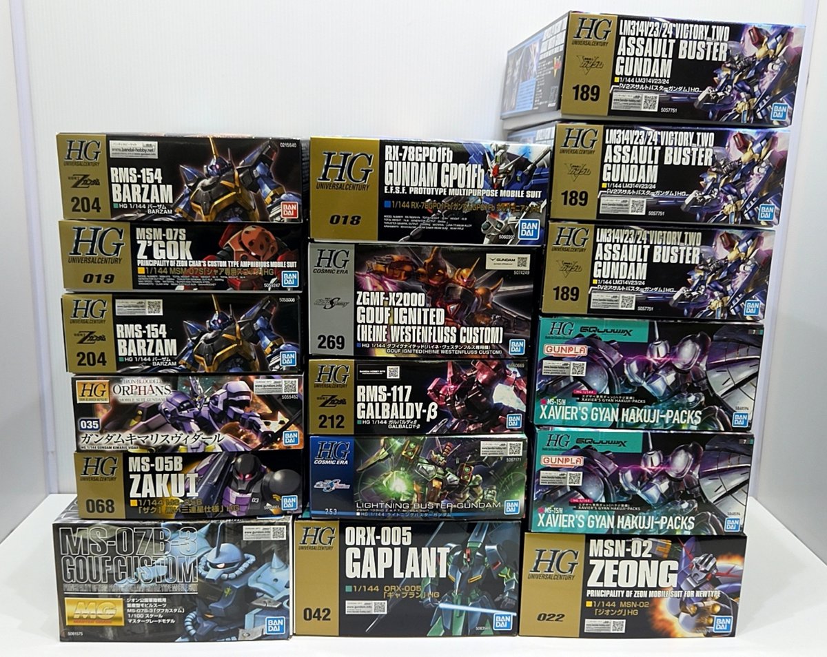 jouetsu_hobby's tweet photo. ガンプラ買い取らせていただきました！

#ガンプラ
#おたちゅう上越 https://t.co/c4tDF03GMK
