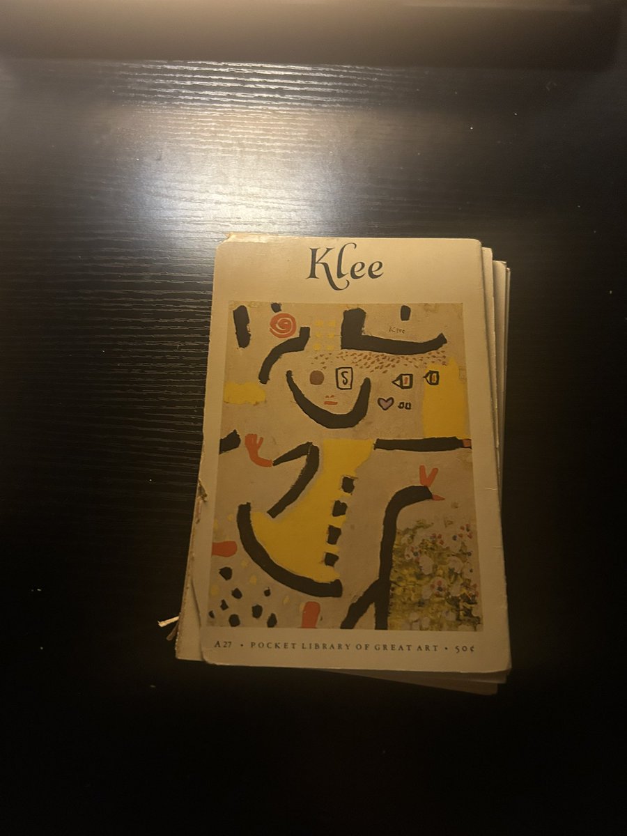 Isaaccampos32's tweet photo. Never let someone tell you synchronicities don't exist. 
0.50c 
Thrifted miniature art book https://t.co/ro2bZ0M2gy